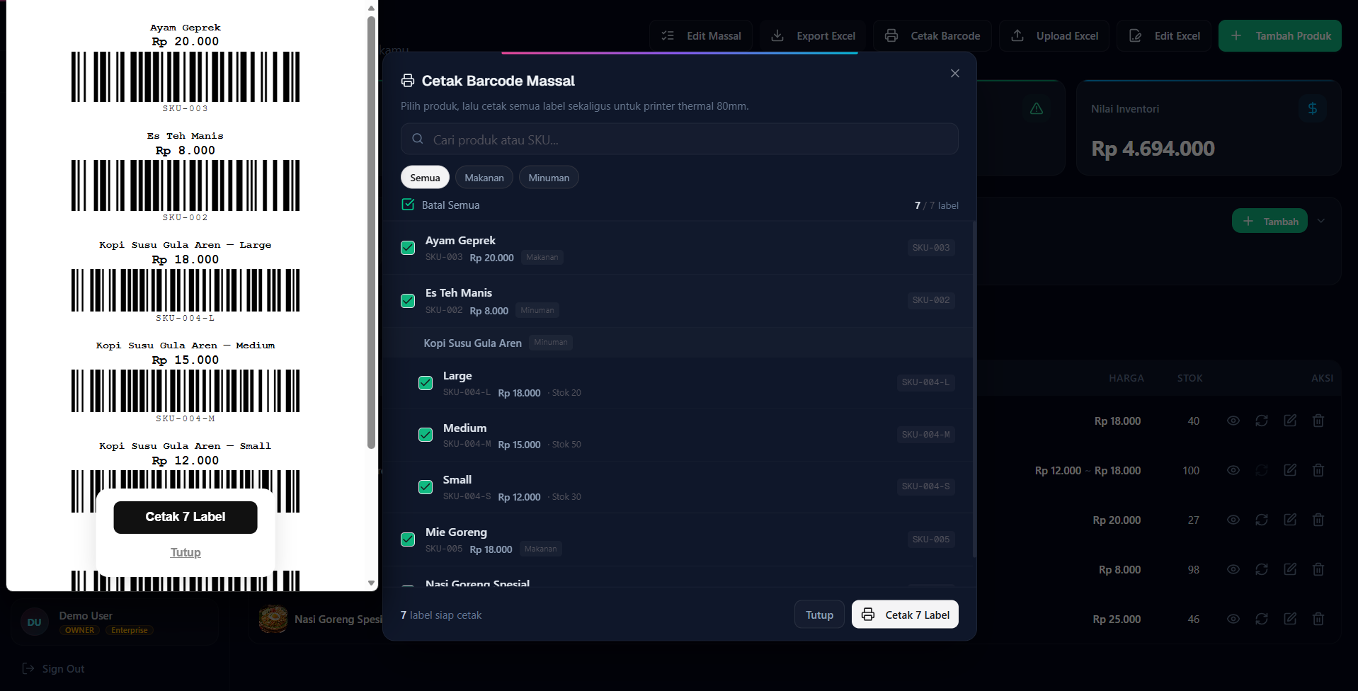 AETHER POS — Business Operating System